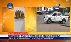 Un detenido tras intento de asalto y balacera en bodega