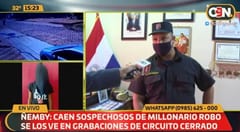 Detienen a sospechosos de robo ocurrido en vivienda de Ñemby