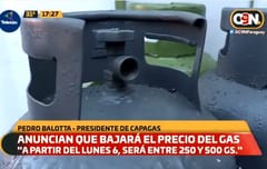 Confirman reducción del precio del gas