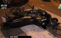 Delivery sufre graves heridas tras ser embestido por automóvil en Asunción