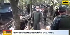 Reconstruyen enfrentamiento donde fallecieron dos niñas en el norte