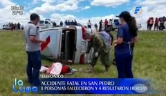 Suman a 8 las víctimas fatales de accidente en Santaní