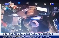 Delincuentes fingen ser clientes y asaltan local de apuestas