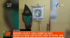 Mujer denuncia violencia y quema de vivienda por parte de su expareja