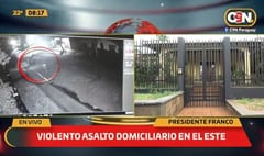 Grupo armado asalta a familia en Franco