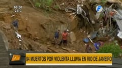 Al menos 104 muertos deja el temporal que azotó a la ciudad de Petrópolis