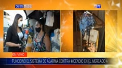 Controlan principio de incendio en casilla del Mercado 4