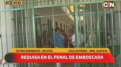 Requisan celda de Miguel Servín en Emboscada