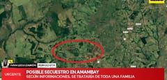 Investigan secuestro de toda una familia en Amambay