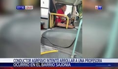 Chofer de bus intentó llevarse por delante a conductora, según denuncia