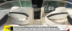 Incautan embarcación bajo sospecha de pertenecer a Ozorio