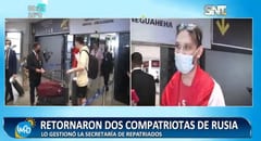 Dos paraguayos retornan al país desde Rusia