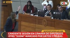 Bochornoso griterío se registra nuevamente en Diputados