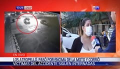 Conductor huye luego de chocar tras adelantamiento