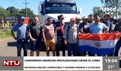 Camioneros deciden movilizarse desde el lunes, incluso con cierres de rutas 