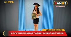 Confirman asfixia como causa de muerte de docente