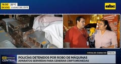 Tres detenidos tras robo de máquinas minadoras de criptomonedas