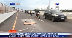Clausuran parte del Corredor Vial Botánico por problemas en estructura