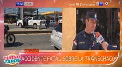 Motociclista muere tras ser embestido por biciclo y vehículo