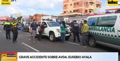 Estudiante muere arrollado sobre Eusebio Ayala