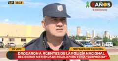 Dos policías terminan “drogadas” tras consumir cocido de regalo