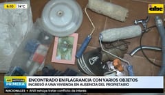 Atrapan a hombre en pleno robo en vivienda de Mariano