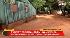 Delincuentes se alzan con vehículo, dinero y celulares en asalto a vivienda