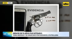 Vuelven a capturar a adolescente sospechoso de balear una patrullera