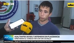 Detienen a dos jóvenes tras intento de asalto a conductor de Bolt