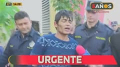 Capturan a sospechoso que trepó a techos para huir