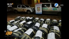 Cae “narcoambulancia” con 484 kilos de marihuana en Itapúa