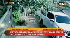 Mujer sufre fisura en costillas en ataque de motochorros