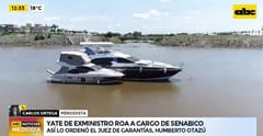 Juez ordena inmovilización de yate perteneciente a exministro de la SEN