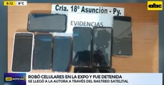 Capturan a mujer con celulares en su poder tras robos en la Expo
