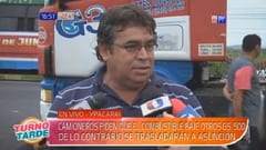 Camioneros piden que combustible baje otros G. 500 y amenazan con llegar a Asunción