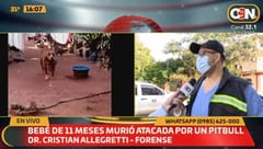 Bebé de 11 meses muere víctima del ataque de un pitbull