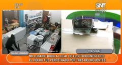Delincuentes se alzan con electrodomésticos por valor de G. 30 millones en Ypacaraí