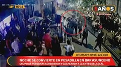 Violentas peleas se desatan en local nocturno y apuntan a hijo de empresario