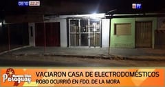 Delincuentes se llevan varios electrodomésticos de comercio