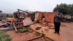 Asisten a 40 familias afectadas por el tornado en Caaguazú