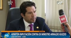 Juez admite imputación contra Giuzzio y fija audiencia