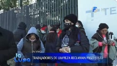 Limpiadoras de IPS exigen pago de salario e información sobre su situación