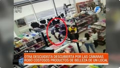 Descuidista se lleva costosos productos de tienda en San Lorenzo