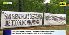 MEC pide informe a colegio sobre el motivo de desmatriculaciones