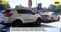 Combustible cuesta más de G. 3.000 menos en Brasil