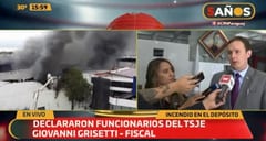 Testigos coinciden en que fuego inició en planta baja del TSJE, dice fiscal