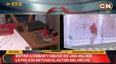 Detienen a sospechoso de robar y abusar sexualmente de mujer