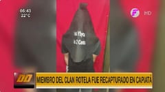Recapturan a miembro del Clan Rotela que se fugó de Tacumbú