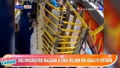 Dos pasajeros heridos en asalto ocurrido en bus