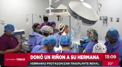 Paciente recibe riñón donado por su hermana en exitosa cirugía